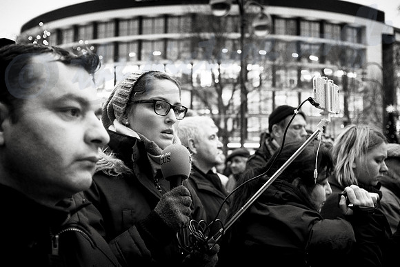Berlin December 2016, one-woman-news team
