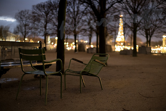 Tuileries after the rain